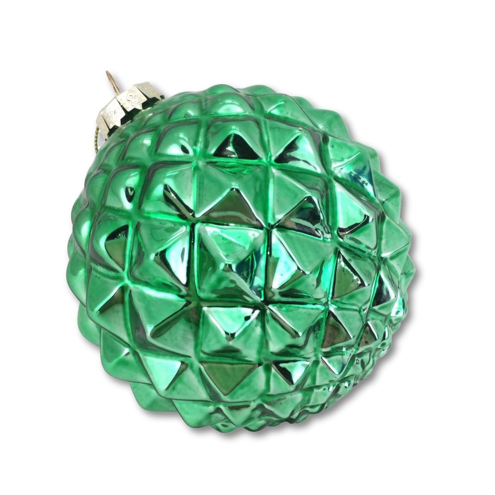 Green Honeycomb Ball Ornament, 10cm - My Christmas