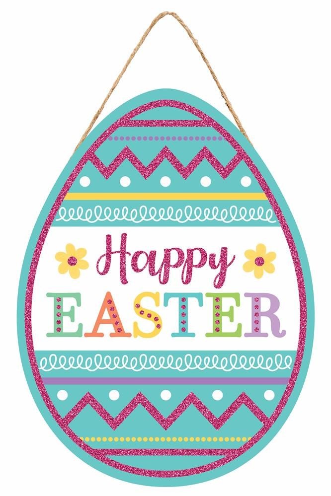 Happy Easter Egg Sign - My Christmas