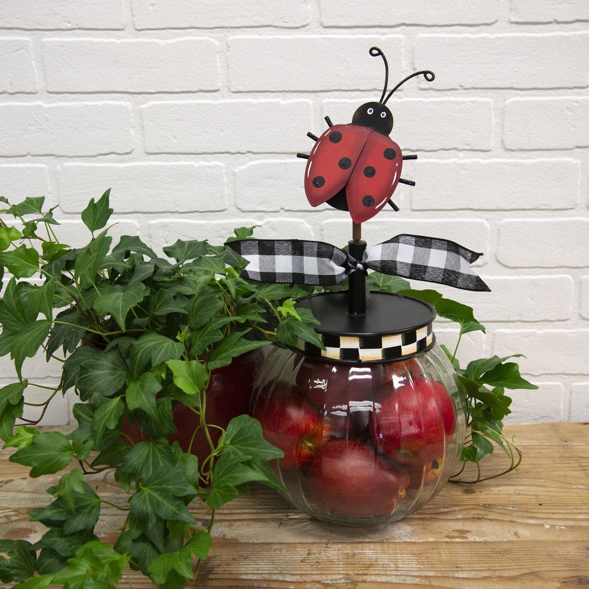 Lady Bug Finial - My Christmas