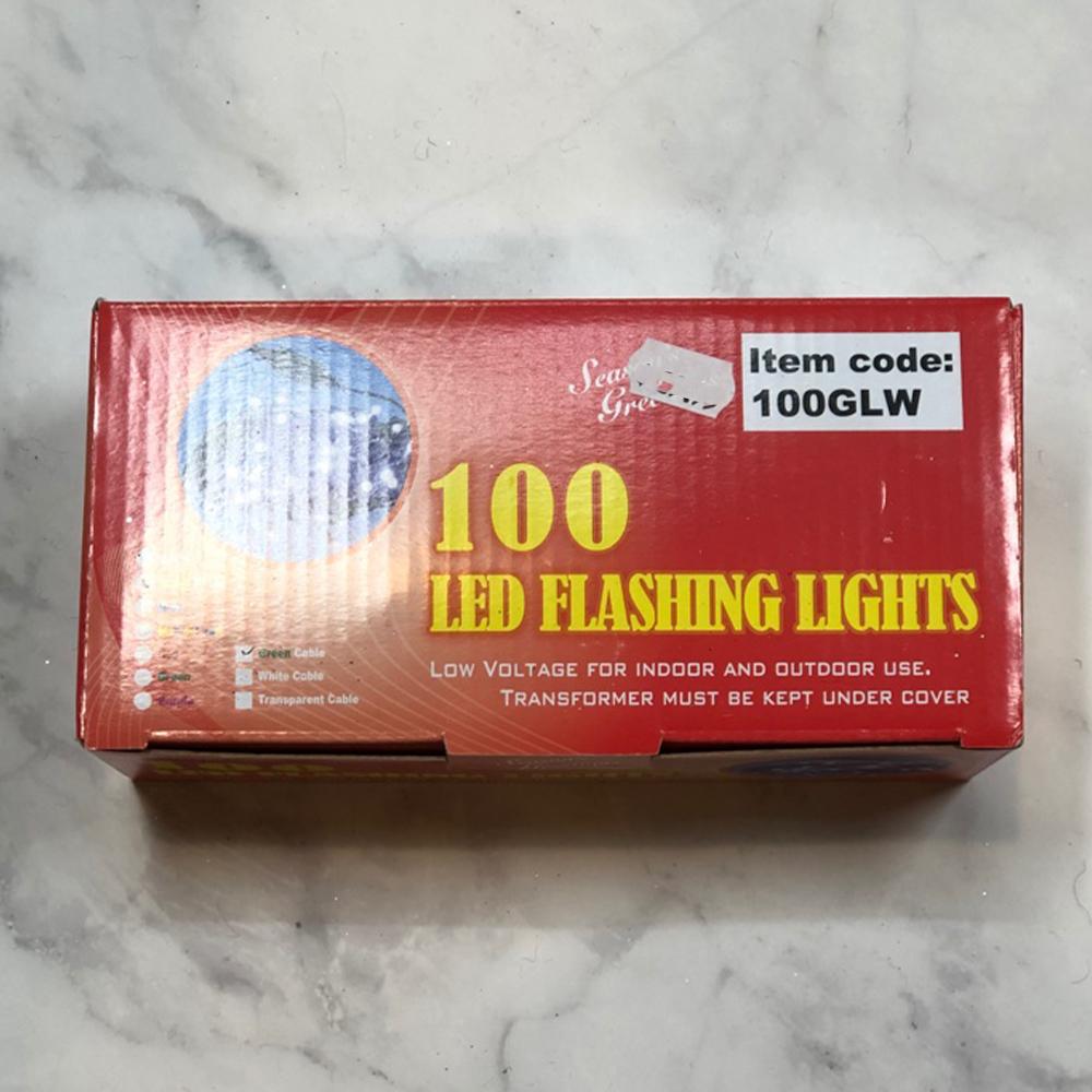 LED Warm White lights 100 strand - My Christmas