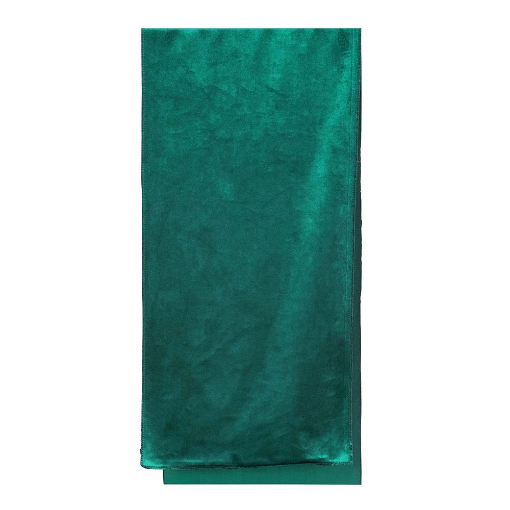 Luxury Teal Velvet Table Runner - My Christmas