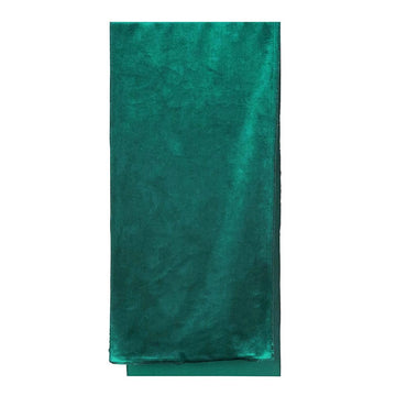 Luxury Teal Velvet Table Runner - My Christmas