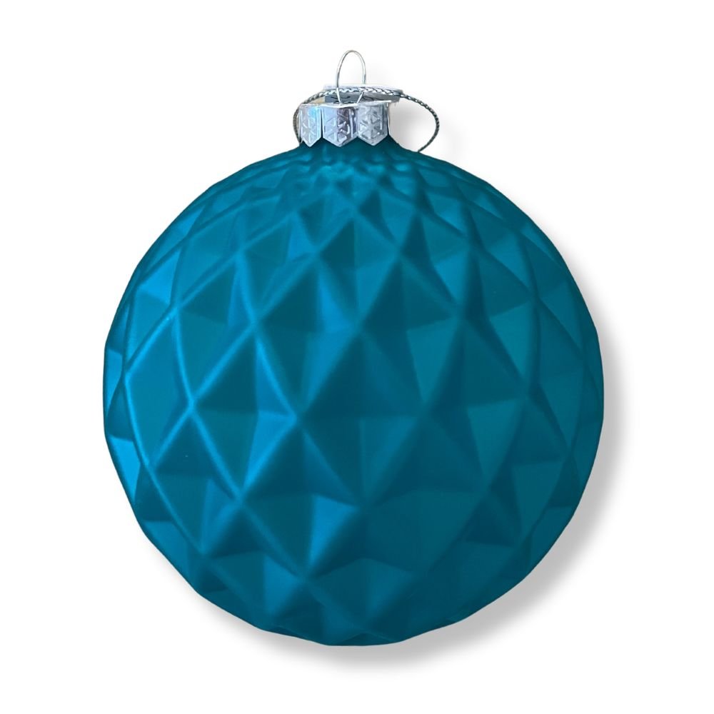 Matte Blue Ornament - My Christmas