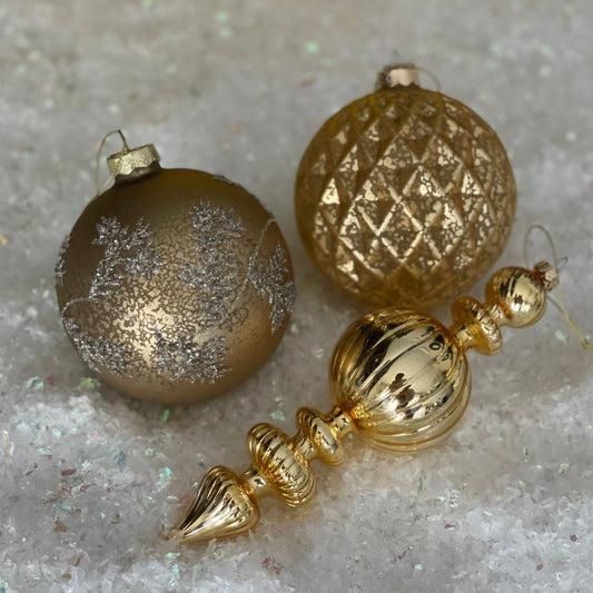 Matte Gold Ornament - My Christmas
