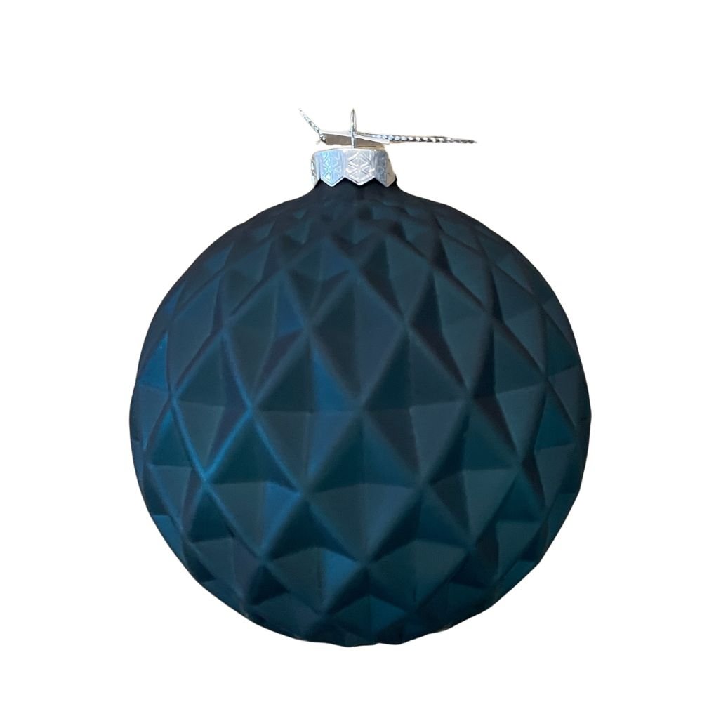 Matte Navy Ornament - My Christmas