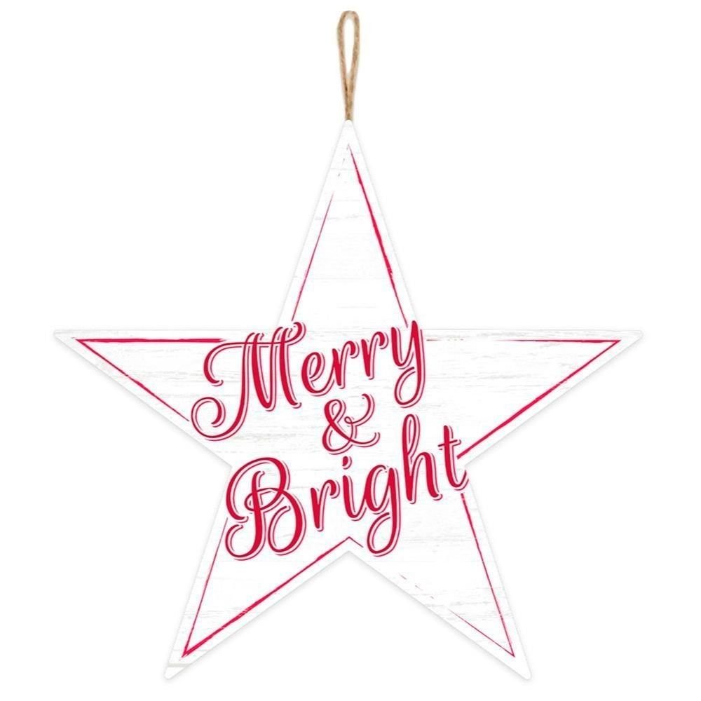 Merry & Bright Sign - My Christmas