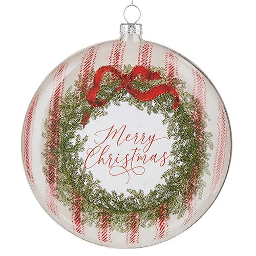 Merry Christmas Disc Ornament - My Christmas