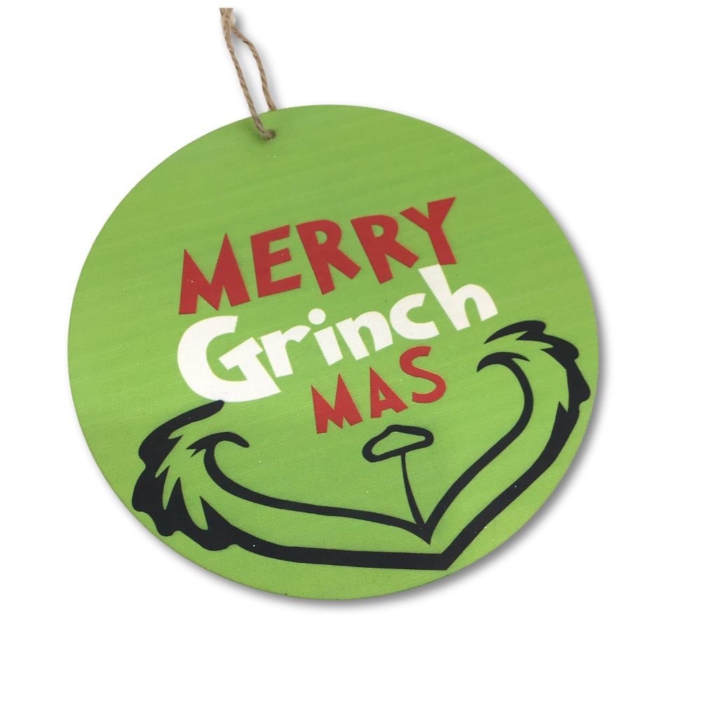 Merry Grinch Mas Hanging Decor - My Christmas