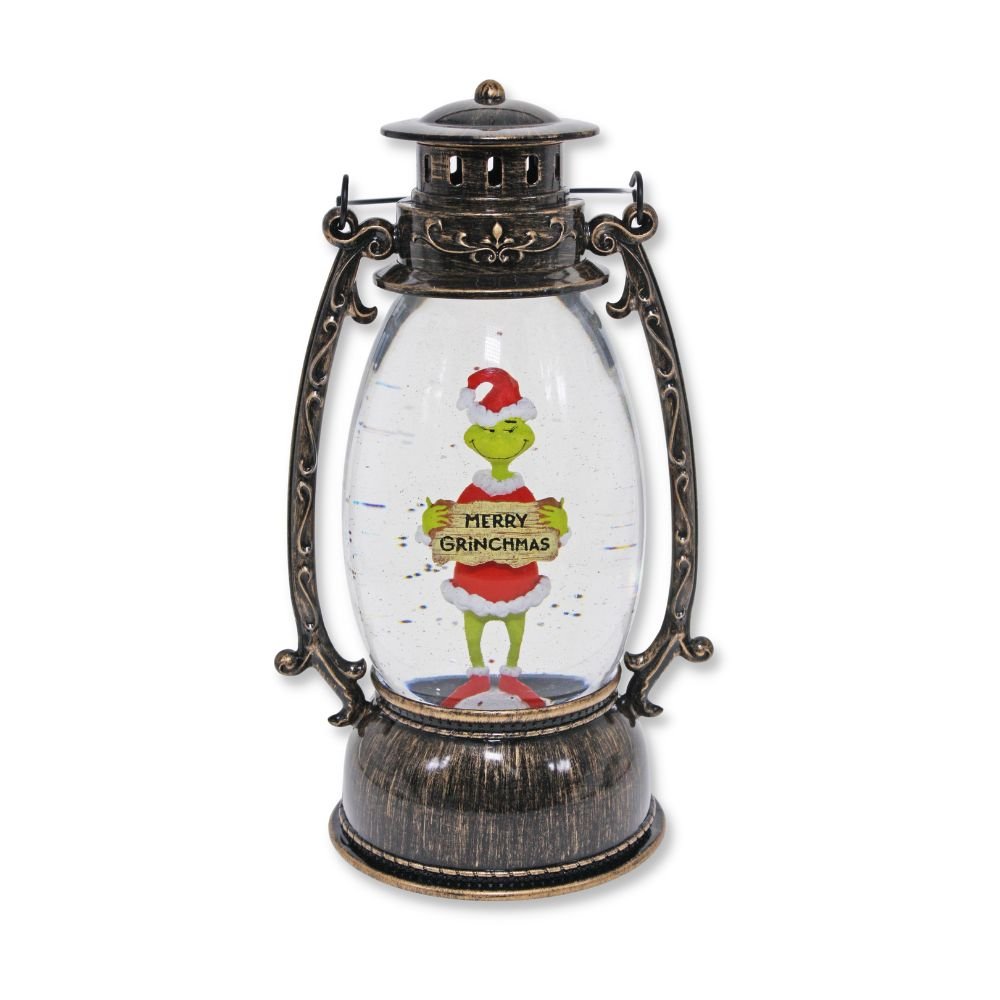 Merry Grinchmas Brass Lantern - My Christmas