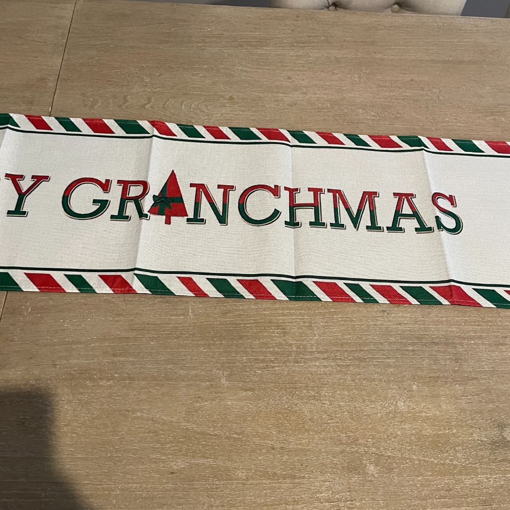 Merry Grinchmas Table Runner - My Christmas
