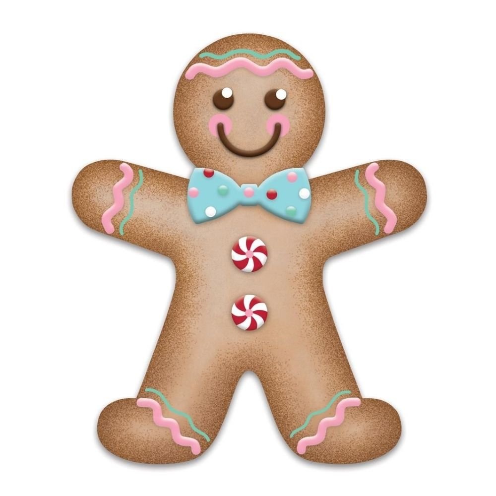Metal Gingerbread Boy Sign - My Christmas