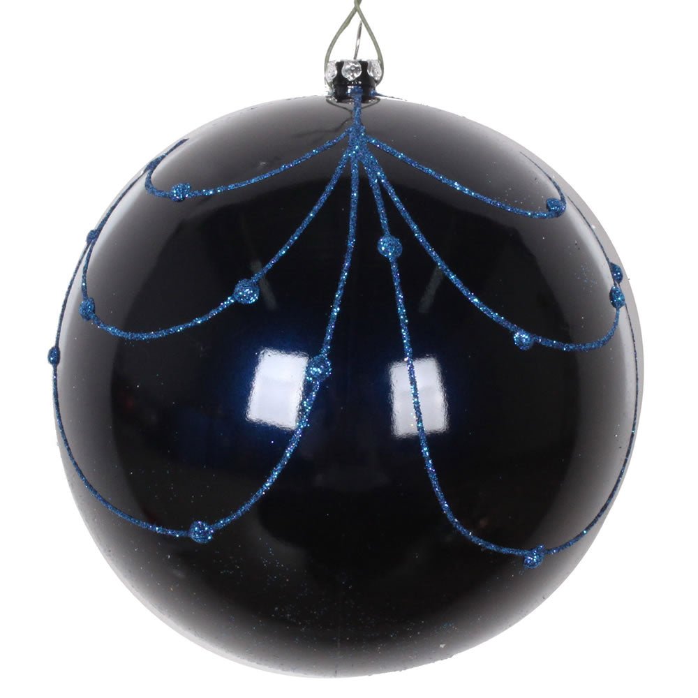 Midnight Blue 12.5cm Ornament - My Christmas