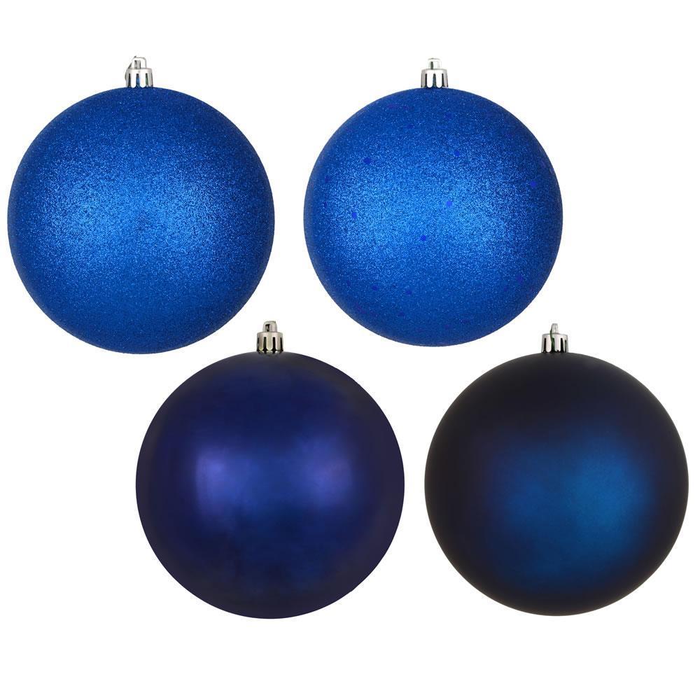 Midnight Blue, 4 Finish Pack Of 20 Ball - My Christmas