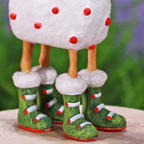 Mini Blitzen Ornament - My Christmas