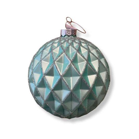 Mint Glass Ornament - My Christmas