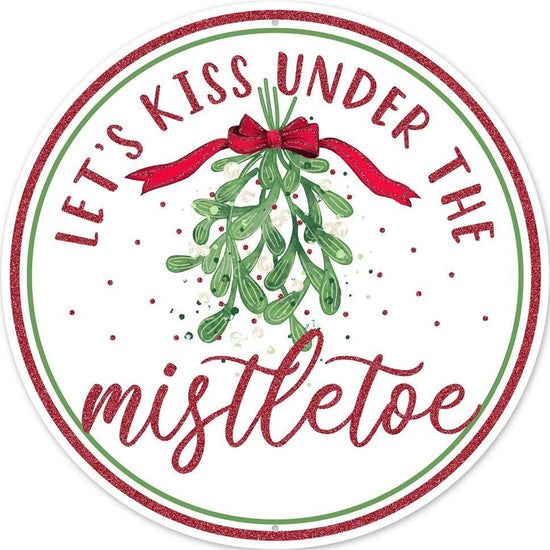 Mistletoe Metal Sign - My Christmas