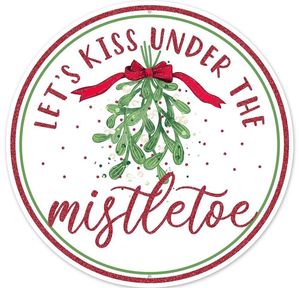 Mistletoe Metal Sign - My Christmas