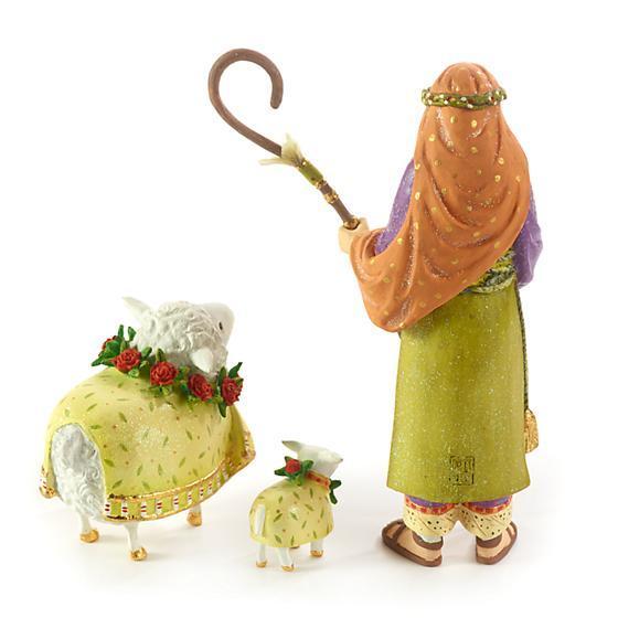 Nativity Shepherd And Sheep Figures - My Christmas