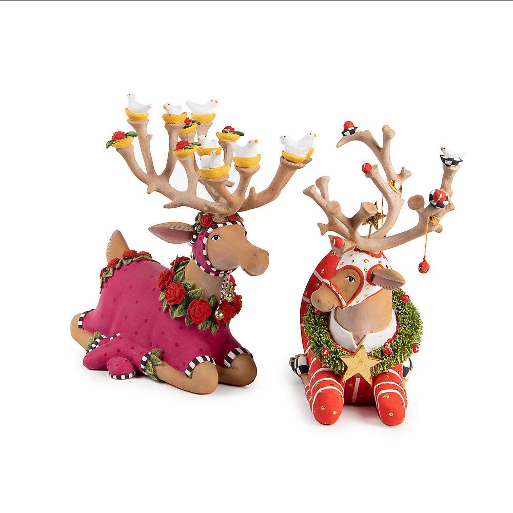 New for 2021 - Sitting Prancer Figure - My Christmas