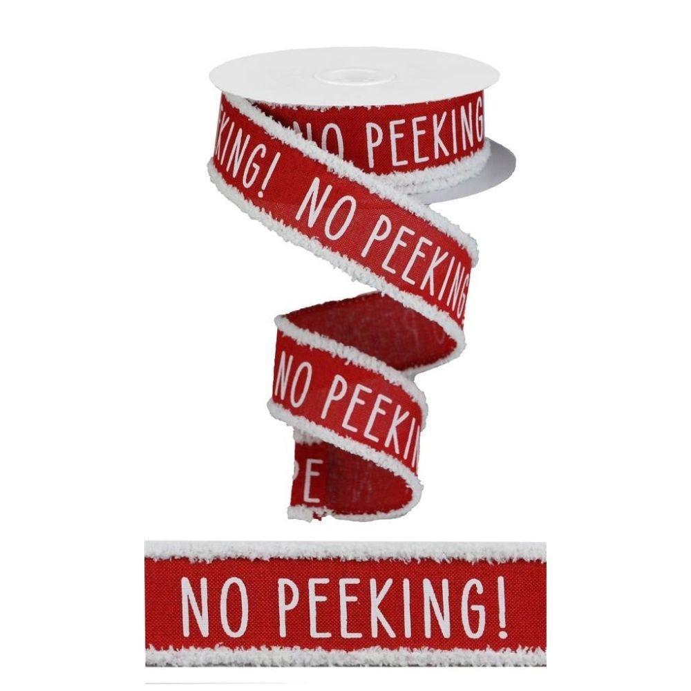 No Peeking Ribbon - My Christmas