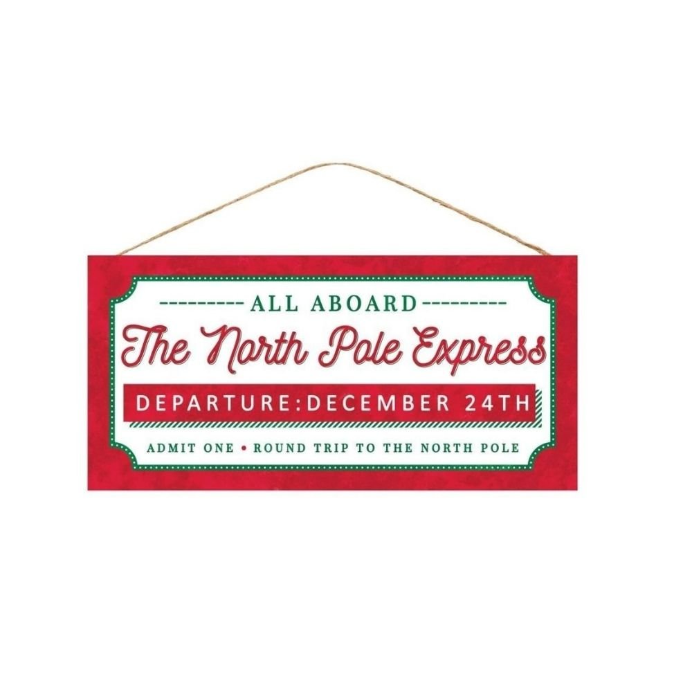North Pole Express Sign - My Christmas