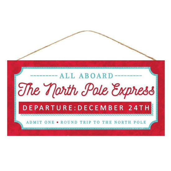 North Pole Express Sign - My Christmas