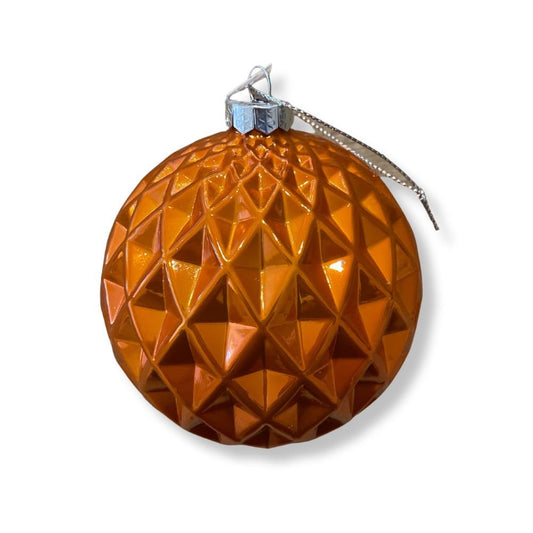Orange Ball Ornament - My Christmas