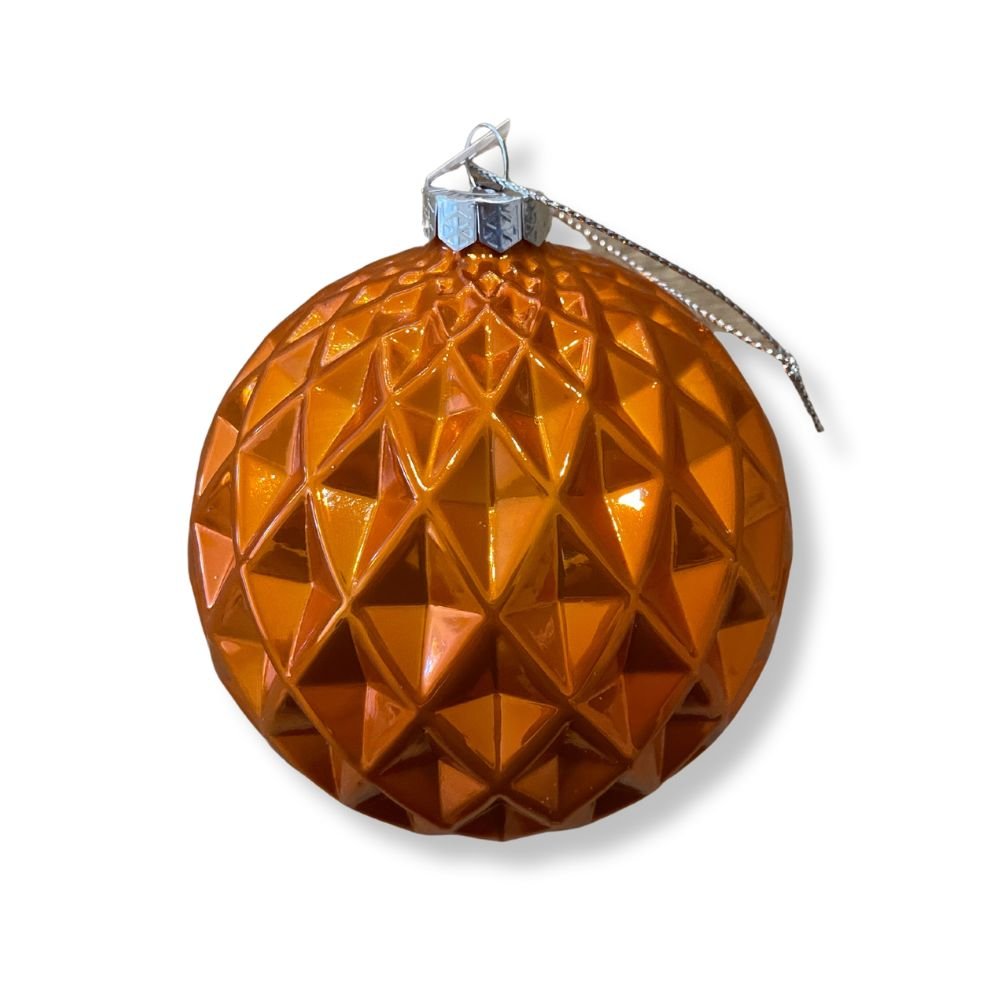 Orange Ball Ornament - My Christmas