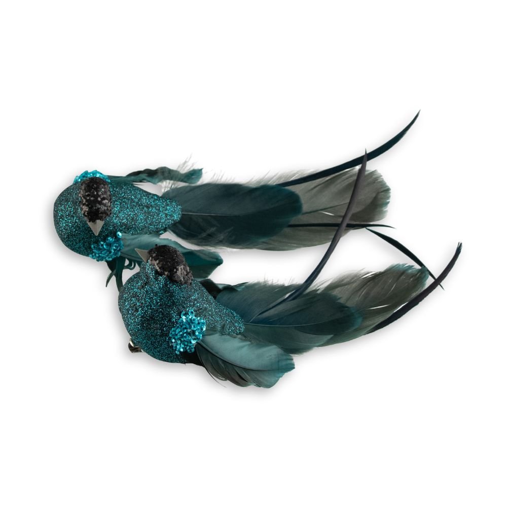 Peacock Bird Clip On, Pack of 2 - My Christmas