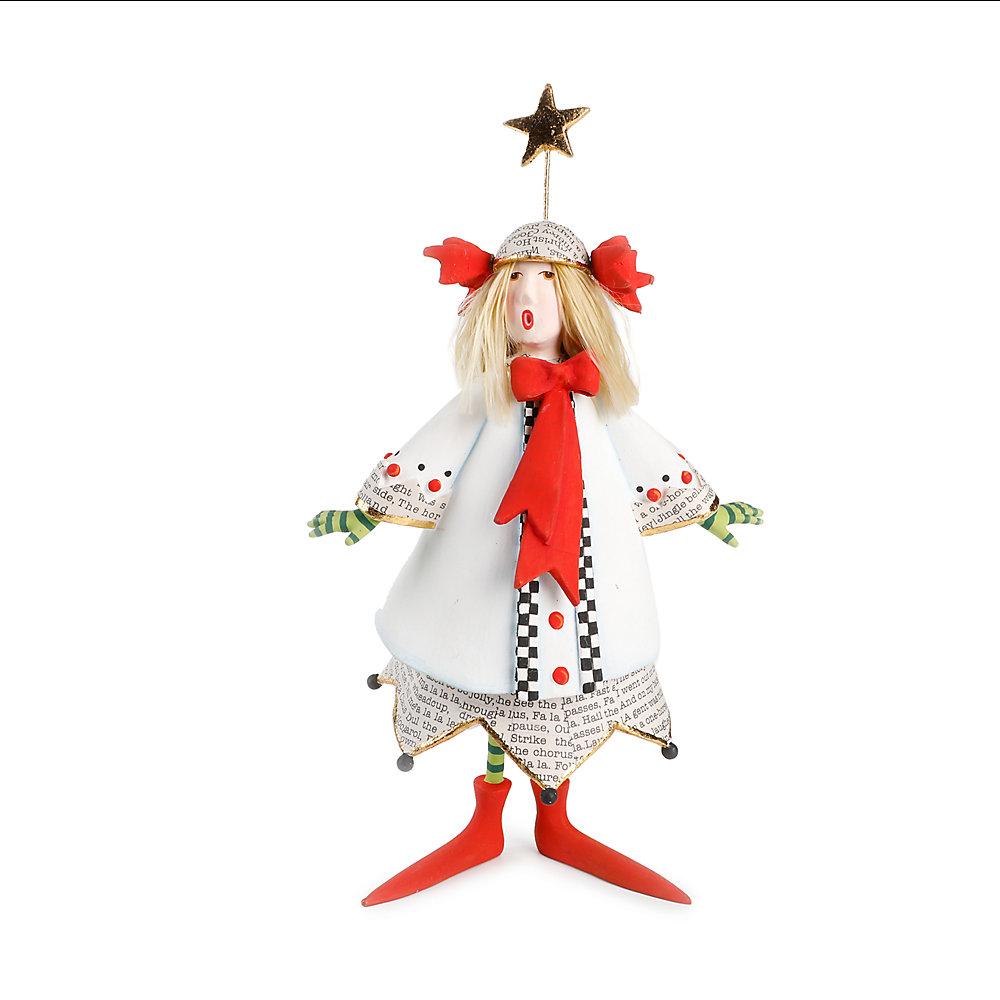 Pearl and Bow Caroler - My Christmas