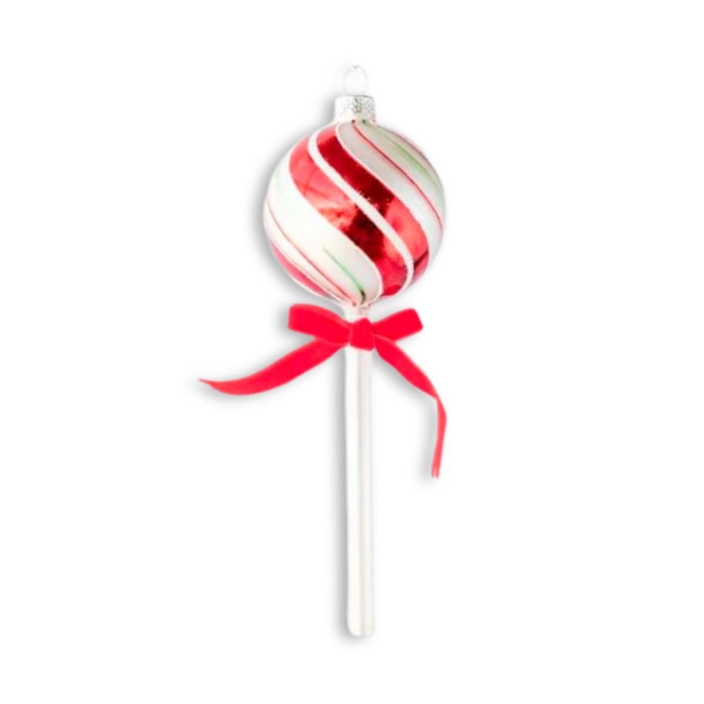 Peppermint Glass Ornament - My Christmas