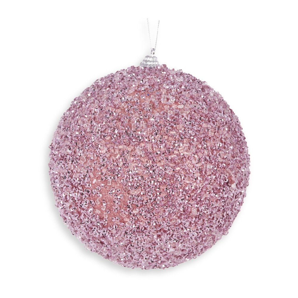 Pink Crystals Bauble - My Christmas