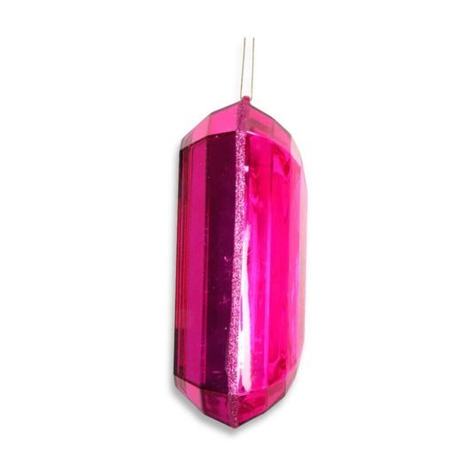 Pink Rectangle Jewel - My Christmas