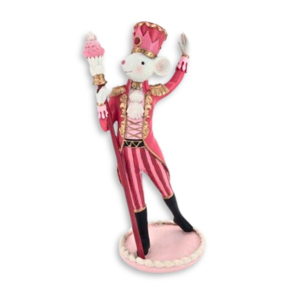 Pink Ringmaster Mouse - My Christmas