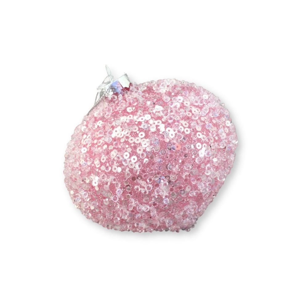 Pink Sequin Ornament - My Christmas