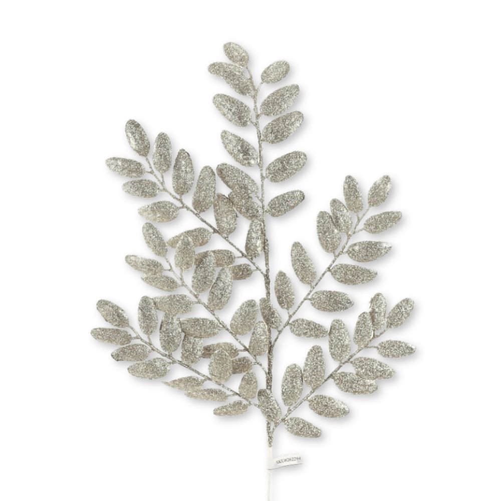 Platinum Honey Locust Glitter Spray - My Christmas
