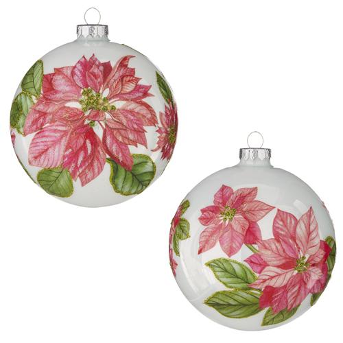 Poinsettia Bauble - My Christmas