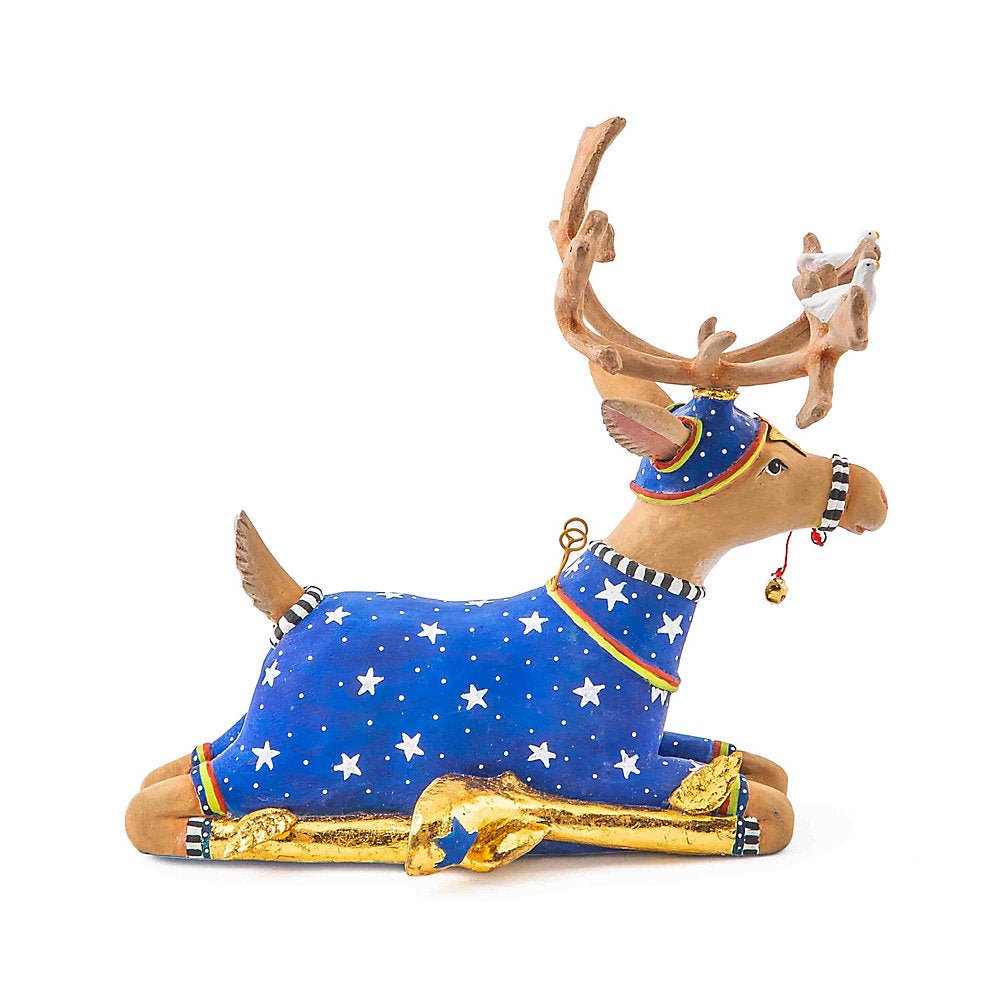 Pre-Order Item: Dash Away Sitting Comet Reindeer Figure - My Christmas