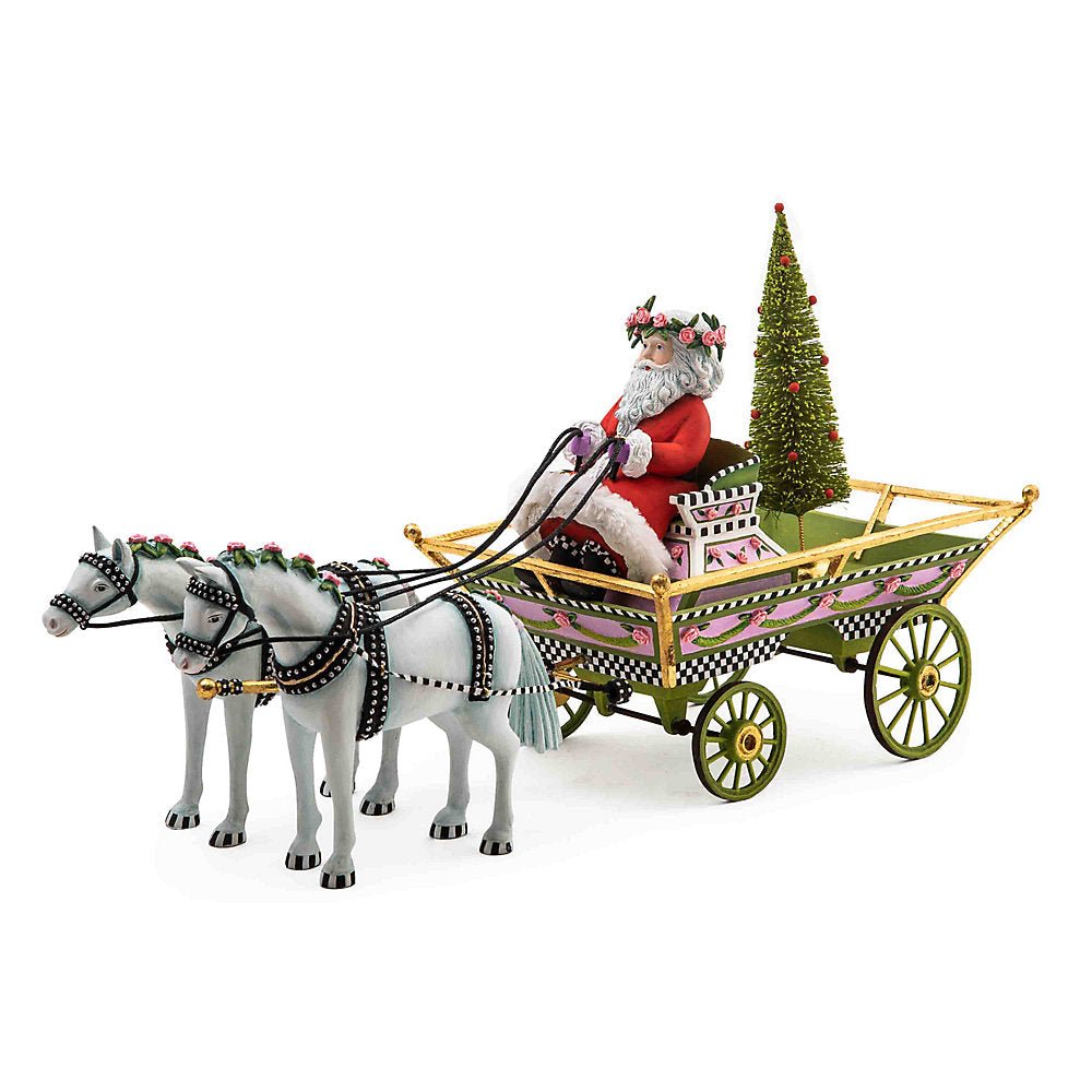 Pre-Order Item: Holiday Caroler Horse Drawn Sleigh - My Christmas