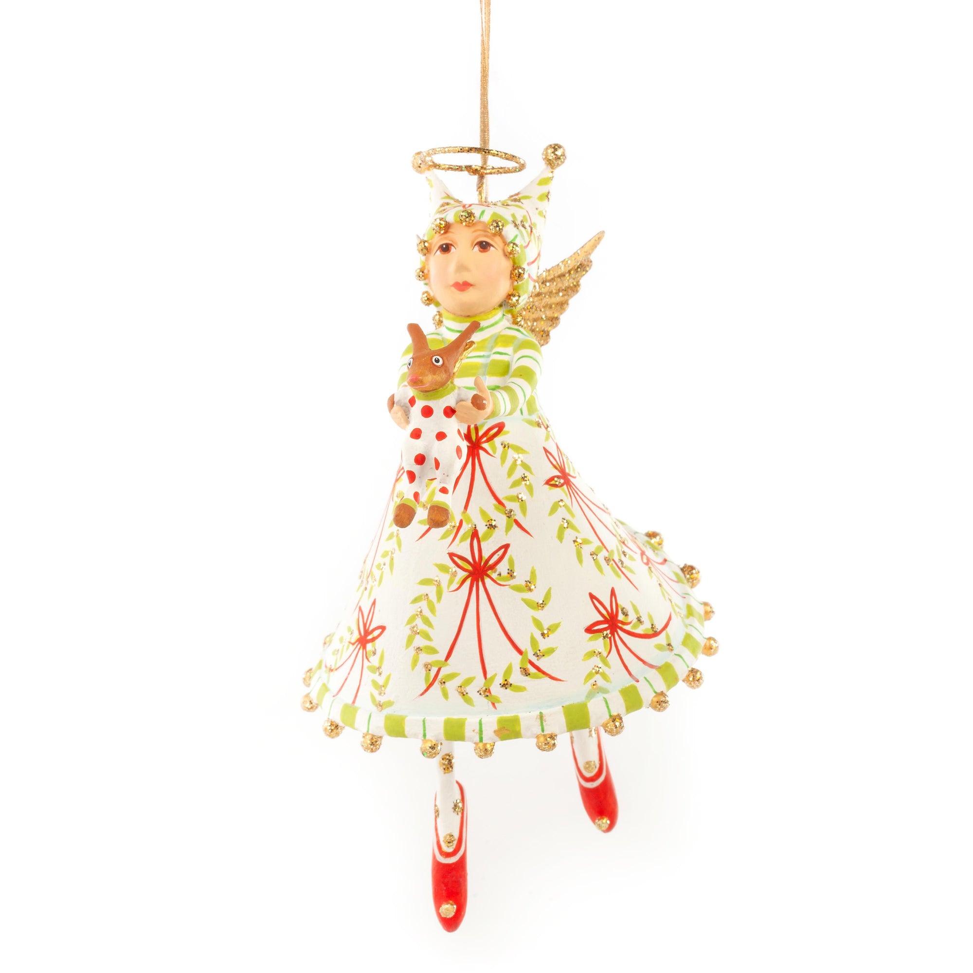 Puppy Paradise Angel Ornament - My Christmas