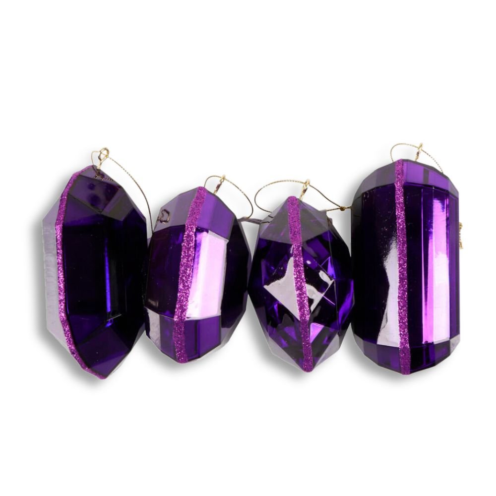 Purple Assorted Jewels - My Christmas