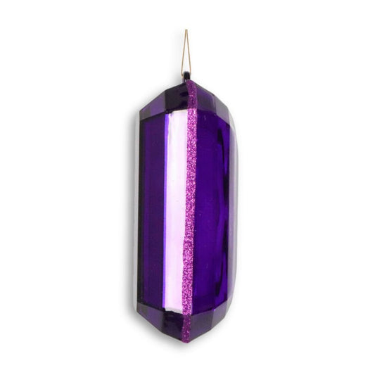 Purple Rectangle Jewel - My Christmas