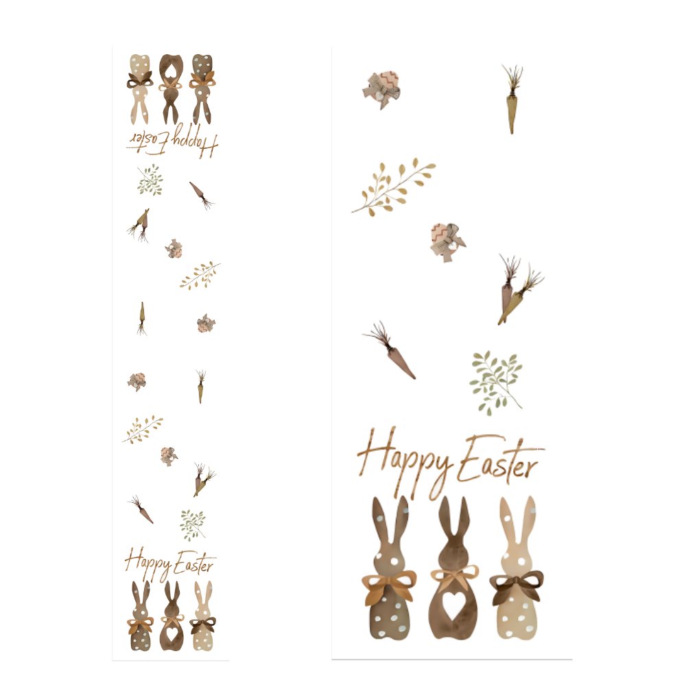 Rabbit Easter Table Runner - My Christmas