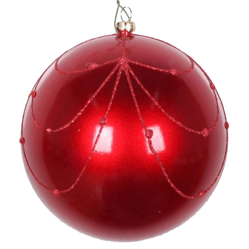 Red 12.5cm Ornament - My Christmas