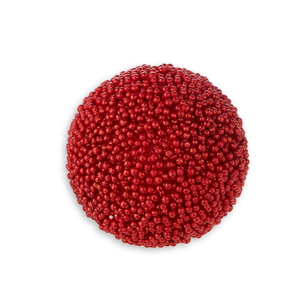 Red Berry Ball Ornament, 10cm - My Christmas