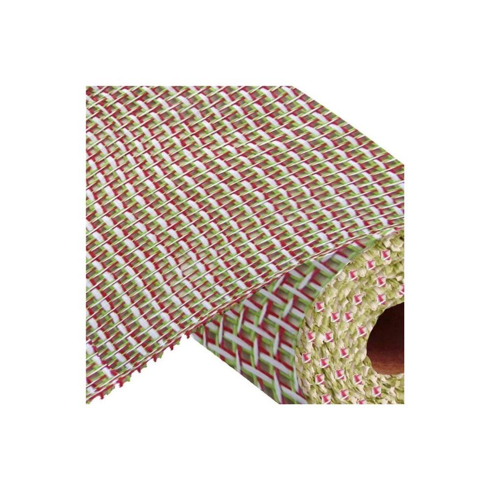 Red & Green Checked Mesh, 25cm - My Christmas