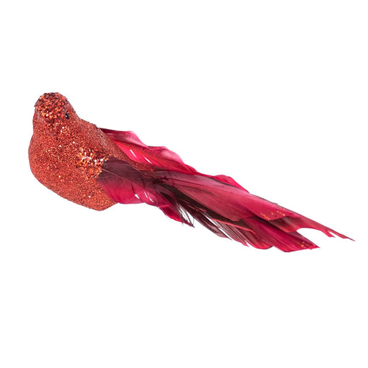 Red Perched Bird - My Christmas