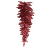 Red Tinsel Teardrop, 90cm - My Christmas