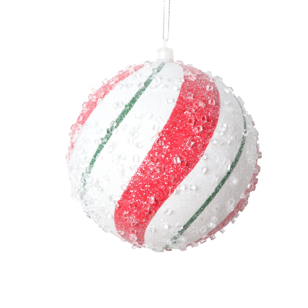Red, White and Green Ornament - My Christmas
