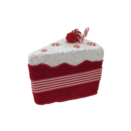 Red/White Cake Slice - My Christmas